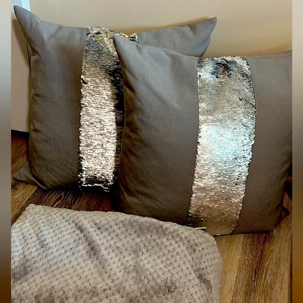 Decorative pillows/blanket